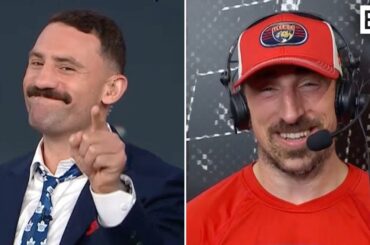 Brad Marchand Joins NHL on TNT Postgame After Panthers Eliminate Maple Leafs in Game 7