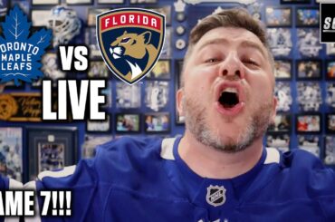 Toronto Maple Leafs vs Florida Panthers GAME 7 LIVE w/ Steve Dangle