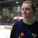 U18 Småkronornas Carl Grundström om förlusten mot Team USA