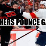 Florida Panthers stun Carolina Hurricanes in Game 1, flip home ice in Eastern Conference Finals