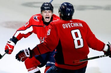 Alex Ovechkin's 10 Goals Assisted by Jakub Vrana (So Far)