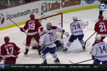Anthony Mantha's First NHL Goal - 3/24/16