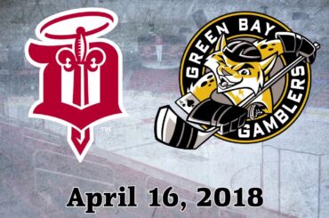 Fighting Saints 3 - Green Bay 1 (Eastern Conference Round 1 - Game 1)