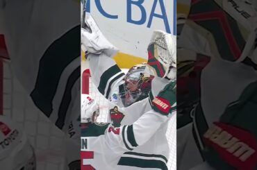 Goalie Goal by Minnesota Wild Gustavsson! #nhl #hockey #goalie #minnesotawild