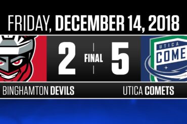 Comets rip off four unanswered goals in win over Devils