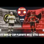 NAHA 2025 Dunlap Cup Playoffs West QF G1 - Cincinnati Stingers @ Cleveland Barons