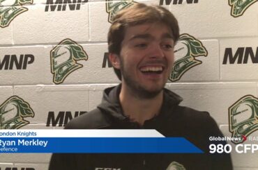 Ryan Merkley talks about joining the London Knights