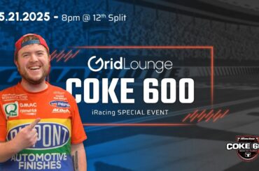 Coke 600 Endurance Race | iRacing at Charlotte