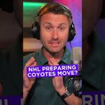 Arizona Coyotes preparing for MOVE to Salt Lake City? #nhl #hockey #utah