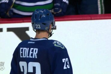 Canucks Vs Jets - Alex Edler 2-2 Goal - 03.08.12 - HD
