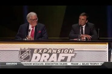Golden Knights make first selections, trade with Sabres