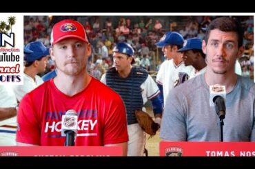 Gus Forsling & Tomas Nosek: Florida Panthers Off Day Before Game 2 @ Carolina Hurricanes