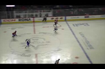 Darren Raddysh of North Division scores vs. Atlantic Division in 2023 AHL All-Star Challenge 2/6/23