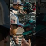 Exclusive angle of Buscher v. Reddick #nascar