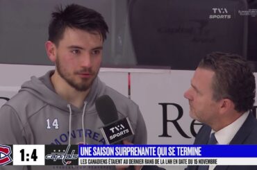 «Je suis fier de tout le monde cette saison» - Nick Suzuki