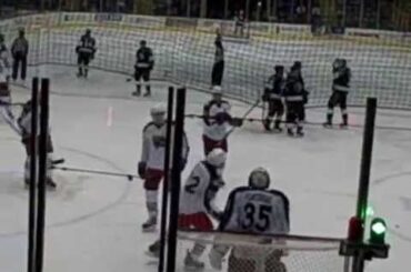 Springfield Falcons goalie Anton Forsberg - AHL, downtown Springfield, MA