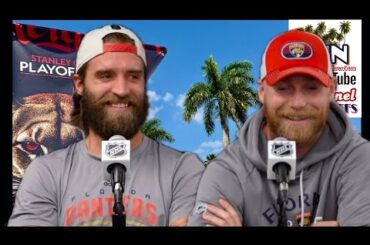 Aaron Ekblad/Sam Bennett: ECF Game 3 Morning Skate - Hurricanes @ Panthers