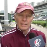 [HKIR 2015] Trackside Interview – John Moore (Trainer of DESIGNS ON ROME)