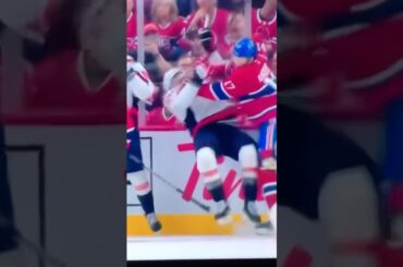 Caps Tom Wilson & Habs Josh Anderson again