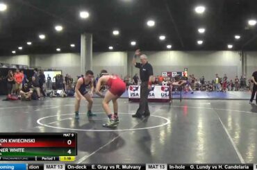 Cadet Men 152 Colton Kwiecinski Virginia Vs Conner White Georgia