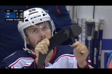 Oliver Bjorkstrand Scores, Lightning Challenge For Goaltender Interference