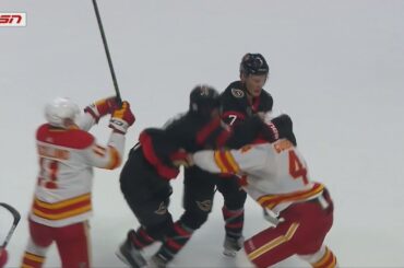 Zach Sanford And Erik Gudbrandson Drop The Gloves