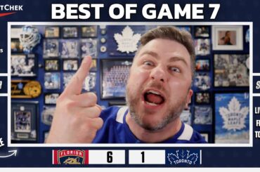 Steve Dangle LOSES IT During Maple Leafs Game 7 Loss To Panthers | Best Of Game 7