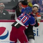 Chris Kreider vs Brandon Manning Nov 25, 2016