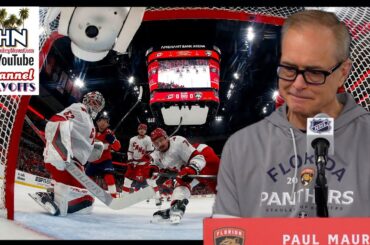 PAUL MAURICE: Florida Panthers Coach Talks Injuries, Why You Don’t ‘Shotgun a Beer in Church’