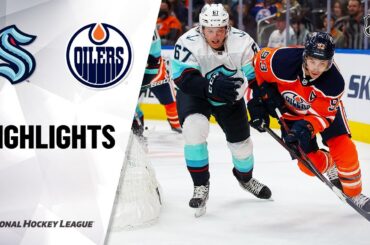 Kraken @ Oilers 9/28/21 | NHL Highlights