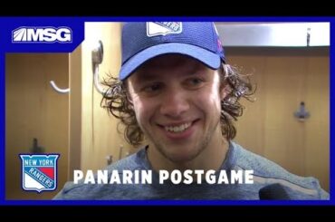 Artemi Panarin on the Chemistry Building With Buchnevich & Zibanejad | New York Rangers