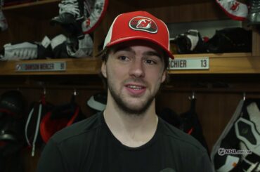 Hischier über Heimvorteil und Siegenthaler 😈🇨🇭 Hischier talks return to home ice and Siegenthaler