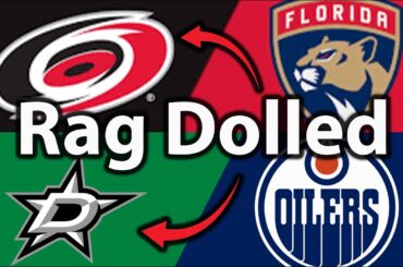 Edmonton Oilers & Florida Panthers DOMINATE Dallas Stars and Carolina Hurricanes NHL Playoffs
