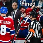 Anderson and Wilson Fined, Hagel Suspended One Game, Sens Fined (Just Behave!)