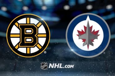 Tanev notches hat trick, Jets top Bruins in SO