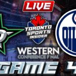Dallas Stars vs Edmonton Oilers Game 4 LIVE Stream Game Audio | 2025 NHL Playoffs Gamecast & Chat