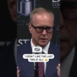 Paul Maurice Doesn't Hold Back 😳