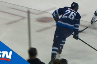 Blake Wheeler Uses Screen Perfectly To Wrist One By Martin Jones