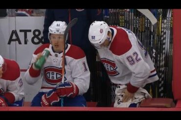 Gotta See It: Drouin follows up goal by pulling down pants on bench for some reason