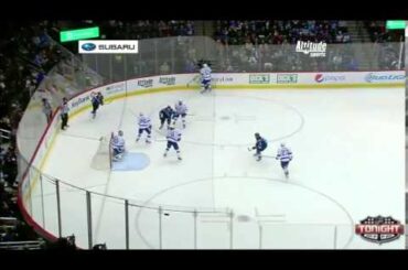 Erik Johnson Game Winning Goal with Celly