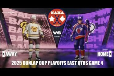 NAHA 2025 Dunlap Cup Playoffs East QF G4 - Baltimore Bulldogs @ Birmingham Bulls (BAL leads 2-1)
