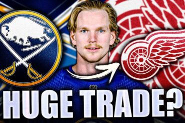 DETROIT RED WINGS TRADE UPDATE: HUGE MOVE FOR BOWEN BYRAM? BUFFALO SABRES SHOPPING D-MAN