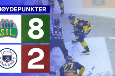 Storhamar 8 - 2 Lørenskog - Høydepunkter