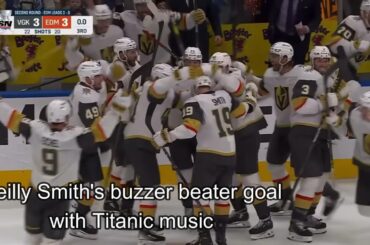 Reilly Smith's Buzzer Beater with Titanic Song
