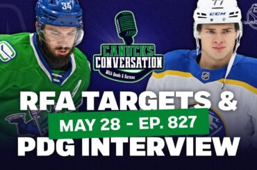 Diving into RFA targets ft. Phil Di Giuseppe | Canucks Conversation