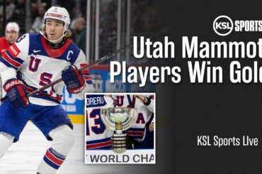 Utah Mammoth Players Help Team USA Defeat Switzerland To Claim World Championship