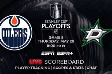 2025 NHL Conference Finals - Game 5: Dallas Stars vs. Edmonton Oilers