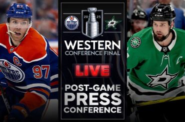 Dallas Stars and Edmonton Oilers Post Game Press Conference