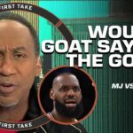 Stephen A. WON'T TAKE THE BLAME 👀 'LeBron's negativity on the GOAT debate is on him!' | First Take