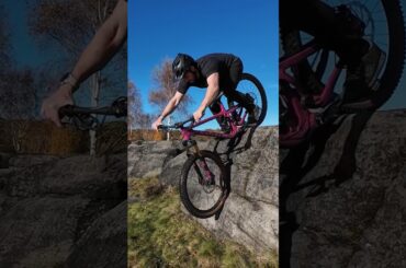 I forgot about sag! #mtb #bike